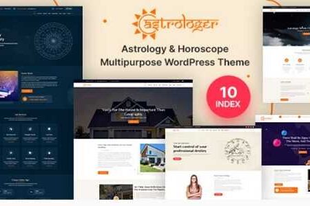 Astrologer Theme GPL v2.5 – Horoscope and Astrology WordPress Theme