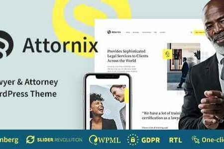 Attornix Lawyer WordPress Theme GPL v1.1.7