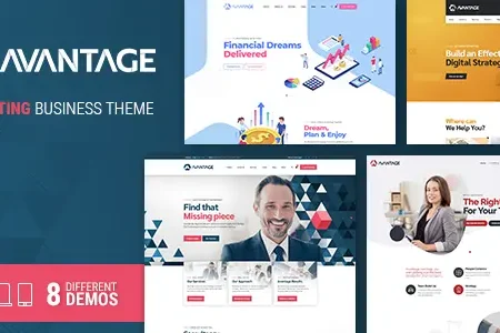 Avantage Theme GPL v2.5.7 – Business Consulting WordPress Theme