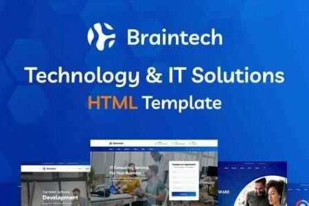 Braintech Theme GPL v2.7.1 – Technology & IT Solutions WordPress Websites | Testing Only