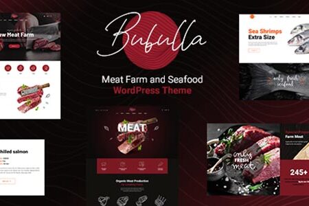Bubulla Theme GPL v1.1 – Meat Farm & Seafood Store WordPress Theme