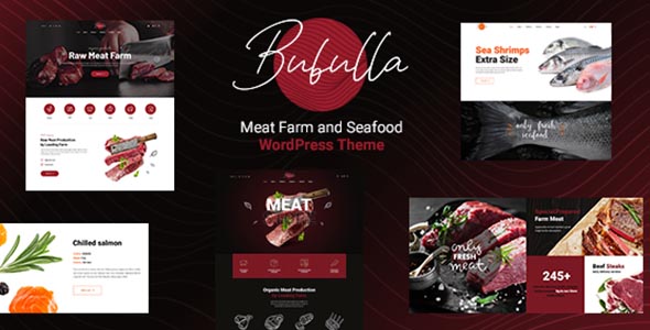 Bubulla Theme GPL v1.1 – Meat Farm & Seafood Store WordPress Theme