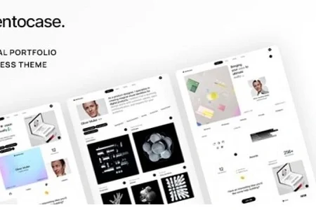 Bentocase Theme GPL v1.0.5 – Personal Portfolio WordPress Theme