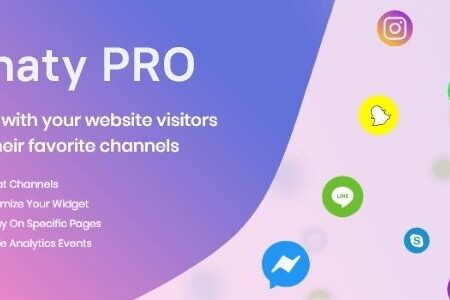 Chaty Pro GPL v3.3.5 – WhatsApp, Messenger, Telegram, Email, SMS, Maps, Chat & Call button