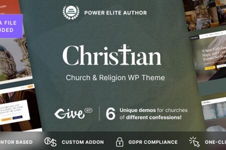 Christian Theme GPL v1.1.1 – Church WordPress Theme