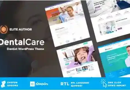 Dental Care Theme GPL v20.1 – Dentist & Medical WordPress Theme