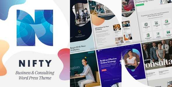 Nifty Business Consulting WordPress Theme GPL v1.3.9