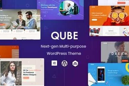 Qube Theme GPL v1.1.6 – Responsive Multi-Purpose Theme