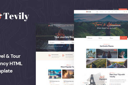 Tevily Theme GPL v1.2.8 – Travel & Tour Booking WordPress Theme